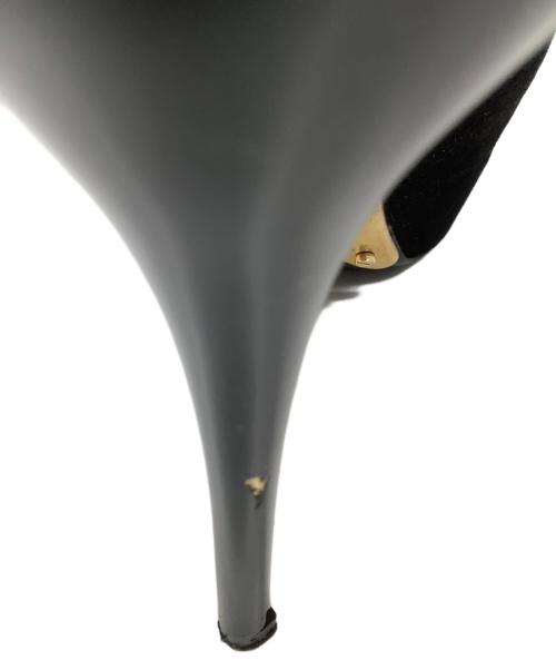 LOUIS VUITTON（ルイ ヴィトン）LOUIS VUITTON (ルイ ヴィトン) ミドルブーツ ゴールド×ブラック サイズ:36の古着・服飾アイテム