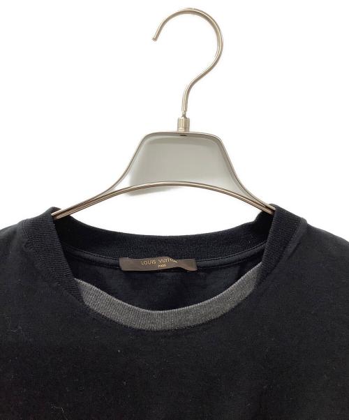 LOUIS VUITTON（ルイ ヴィトン）LOUIS VUITTON (ルイ ヴィトン) 半袖Tシャツ ブラック サイズ:Mの古着・服飾アイテム
