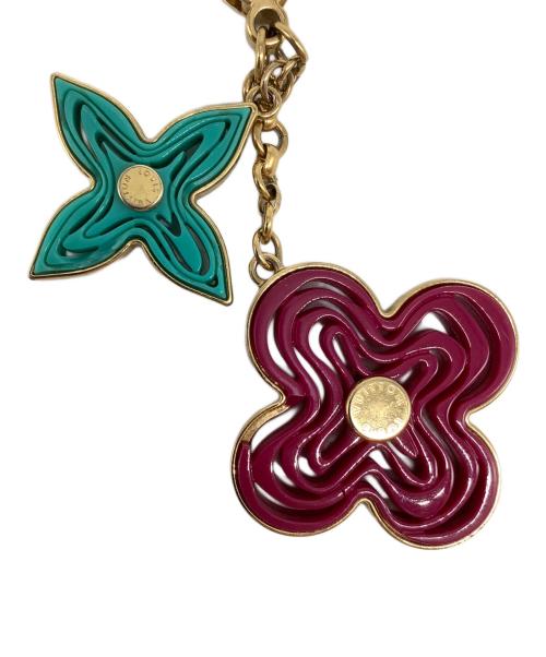 LOUIS VUITTON（ルイ ヴィトン）LOUIS VUITTON (ルイ ヴィトン) ビジューサック　ナイフ ライトブルー×パープルの古着・服飾アイテム