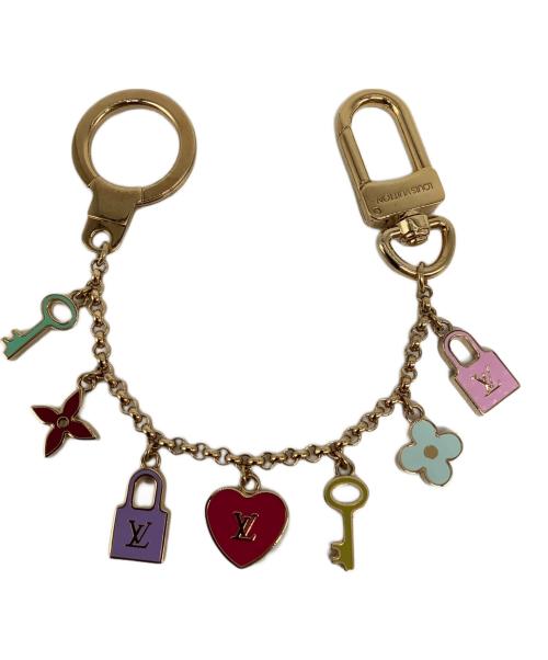 LOUIS VUITTON（ルイ ヴィトン）LOUIS VUITTON (ルイ ヴィトン) ポルトクレ シェンヌプリティ ゴールドの古着・服飾アイテム