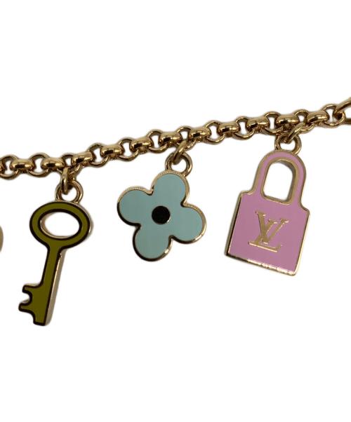 LOUIS VUITTON（ルイ ヴィトン）LOUIS VUITTON (ルイ ヴィトン) ポルトクレ シェンヌプリティ ゴールドの古着・服飾アイテム