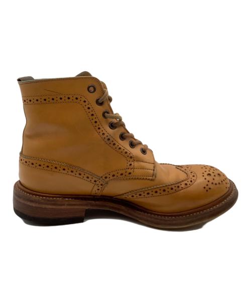 Tricker's（トリッカーズ）Tricker's (トリッカーズ) カントリーブーツ ベージュ サイズ:5の古着・服飾アイテム
