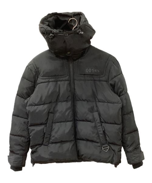 DIESEL（ディーゼル）DIESEL (ディーゼル) W-RUSSELL-PAD JACKET ブラック サイズ:Mの古着・服飾アイテム