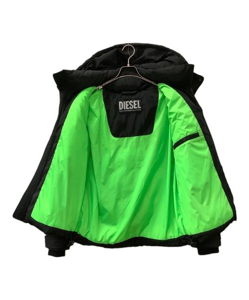 DIESEL（ディーゼル）DIESEL (ディーゼル) W-RUSSELL-PAD JACKET ブラック サイズ:Mの古着・服飾アイテム