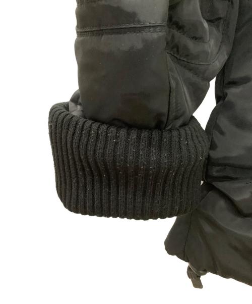 DIESEL（ディーゼル）DIESEL (ディーゼル) W-RUSSELL-PAD JACKET ブラック サイズ:Mの古着・服飾アイテム