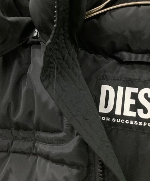 DIESEL（ディーゼル）DIESEL (ディーゼル) W-RUSSELL-PAD JACKET ブラック サイズ:Mの古着・服飾アイテム