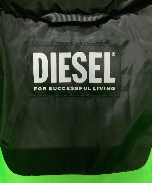 DIESEL（ディーゼル）DIESEL (ディーゼル) W-RUSSELL-PAD JACKET ブラック サイズ:Mの古着・服飾アイテム