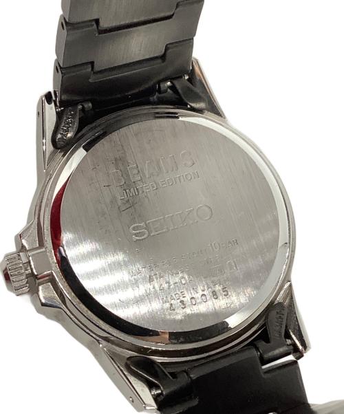 SEIKO（セイコー）SEIKO (セイコー) BEAMS (ビームス) リストウォッチ ブラックの古着・服飾アイテム
