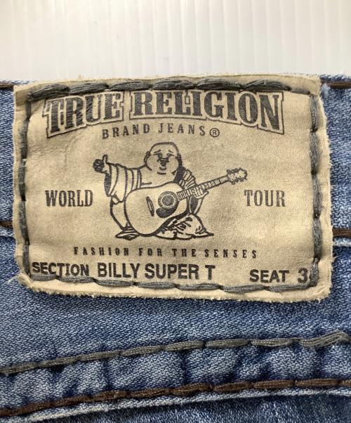 TRUE RELIGION（トゥルー レリジョン）TRUE RELIGION (トゥルー レリジョン) BILLY SUPER T ブルー サイズ:29の古着・服飾アイテム