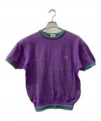 CELINEセリーヌ）の古着「薄手ニット」｜パープル