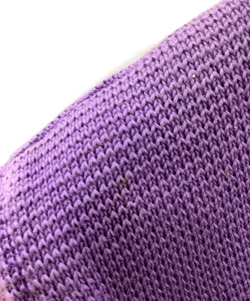 CELINE（セリーヌ）CELINE (セリーヌ) 薄手ニット パープル サイズ:Mの古着・服飾アイテム