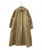 Curensologyカレンソロジー）の古着「ステンカラーコート」｜ベージュ
