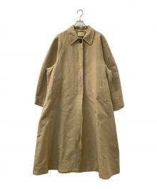 Curensology（カレンソロジー）の古着「ステンカラーコート」｜ベージュ