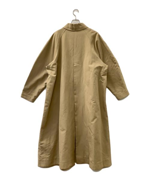 Curensology（カレンソロジー）Curensology (カレンソロジー) ステンカラーコート ベージュ サイズ:38の古着・服飾アイテム