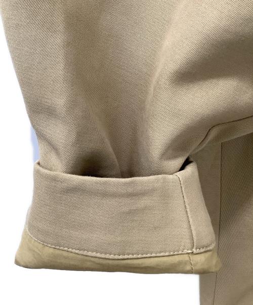 Curensology（カレンソロジー）Curensology (カレンソロジー) ステンカラーコート ベージュ サイズ:38の古着・服飾アイテム