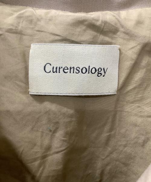 Curensology（カレンソロジー）Curensology (カレンソロジー) ステンカラーコート ベージュ サイズ:38の古着・服飾アイテム