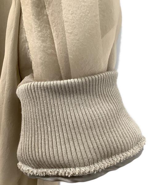 Ameri（アメリ）Ameri (アメリ) MINIMAL MACARON DRESS ベージュ サイズ:Sの古着・服飾アイテム