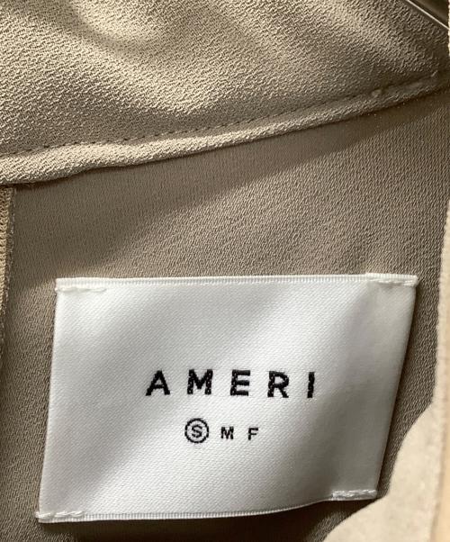Ameri（アメリ）Ameri (アメリ) MINIMAL MACARON DRESS ベージュ サイズ:Sの古着・服飾アイテム