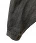 中古・古着 SOFTHYPHEN (ソフトハイフン) TUCKED DETAIL DENIM JACKET ブラック サイズ:02 未使用品：22000円