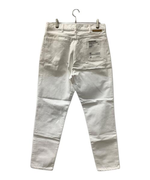 SOFTHYPHEN（ソフトハイフン）SOFTHYPHEN (ソフトハイフン) TAPERED SLIM FIT JEANS ホワイト サイズ:34 未使用品の古着・服飾アイテム