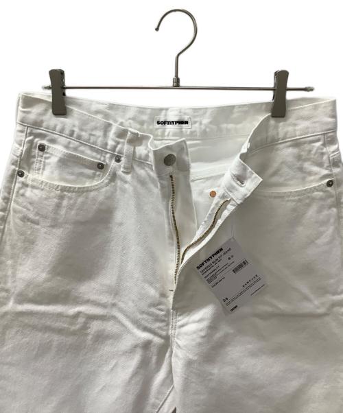 SOFTHYPHEN（ソフトハイフン）SOFTHYPHEN (ソフトハイフン) TAPERED SLIM FIT JEANS ホワイト サイズ:34 未使用品の古着・服飾アイテム