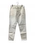 SOFTHYPHEN（ソフトハイフン）の古着「TAPERED SLIM FIT JEANS」｜ホワイト