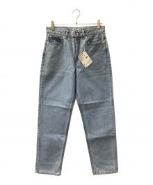 SOFTHYPHEN（ソフトハイフン）の古着「TAPERED FIT JEANS」｜スカイブルー