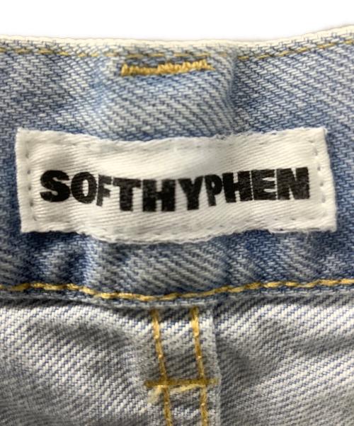 SOFTHYPHEN（ソフトハイフン）SOFTHYPHEN (ソフトハイフン) TAPERED FIT JEANS スカイブルー サイズ:30 未使用品の古着・服飾アイテム
