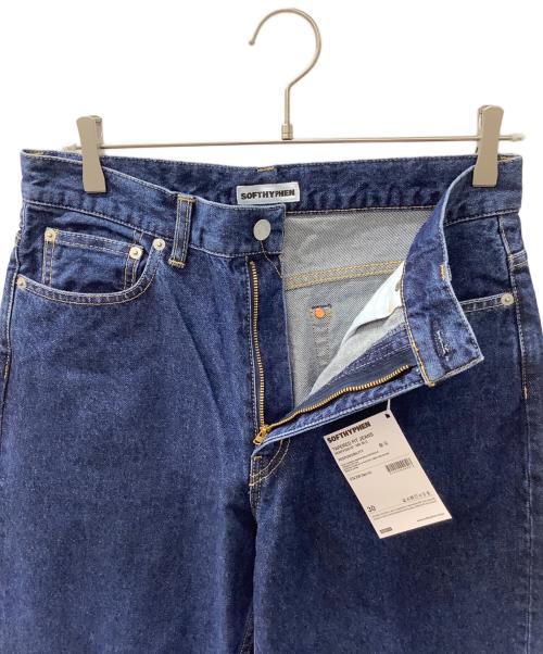 SOFTHYPHEN（ソフトハイフン）SOFTHYPHEN (ソフトハイフン) TAPERED FIT JEANS インディゴ サイズ:30 未使用品の古着・服飾アイテム