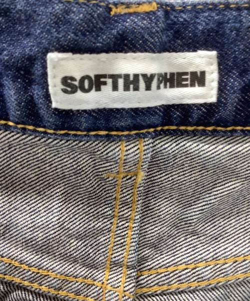SOFTHYPHEN（ソフトハイフン）SOFTHYPHEN (ソフトハイフン) TAPERED FIT JEANS インディゴ サイズ:30 未使用品の古着・服飾アイテム