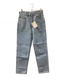 SOFTHYPHEN（ソフトハイフン）の古着「TAPERED FIT JEANS」｜スカイブルー