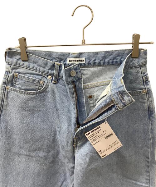 SOFTHYPHEN（ソフトハイフン）SOFTHYPHEN (ソフトハイフン) TAPERED FIT JEANS スカイブルー サイズ:28 未使用品の古着・服飾アイテム