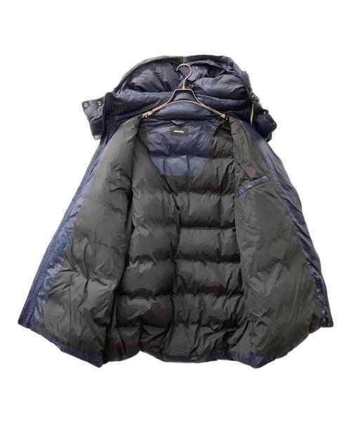DIESEL（ディーゼル）DIESEL (ディーゼル) ダウンコート ネイビー サイズ:Sの古着・服飾アイテム