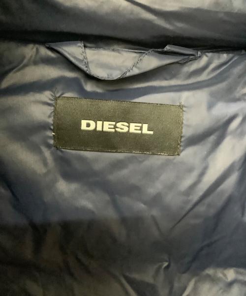 DIESEL（ディーゼル）DIESEL (ディーゼル) ダウンコート ネイビー サイズ:Sの古着・服飾アイテム
