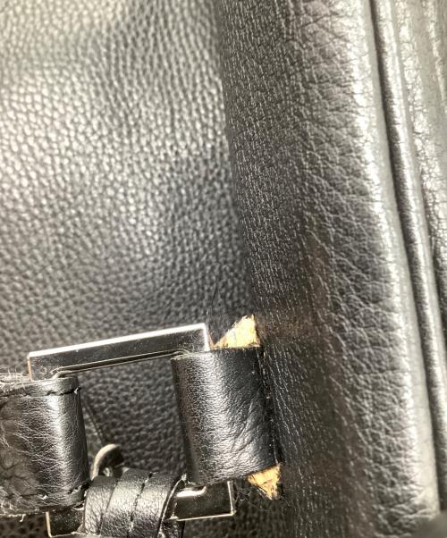 PELLE MORBIDA（ペッレモルビダ）PELLE MORBIDA (ペッレモルビダ) ブリーフバッグ ブラックの古着・服飾アイテム