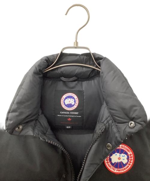 CANADA GOOSE（カナダグース）CANADA GOOSE (カナダグース) ダウンベスト ブラック サイズ:XSの古着・服飾アイテム