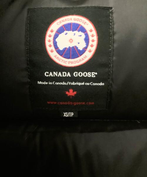 CANADA GOOSE（カナダグース）CANADA GOOSE (カナダグース) ダウンベスト ブラック サイズ:XSの古着・服飾アイテム
