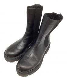 THE PAUSE（ザポーズ）の古着「サイドゴアブーツ」｜ブラック