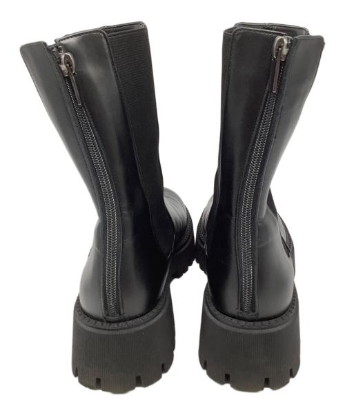 THE PAUSE（ザポーズ）THE PAUSE (ザポーズ) サイドゴアブーツ ブラック サイズ:39の古着・服飾アイテム