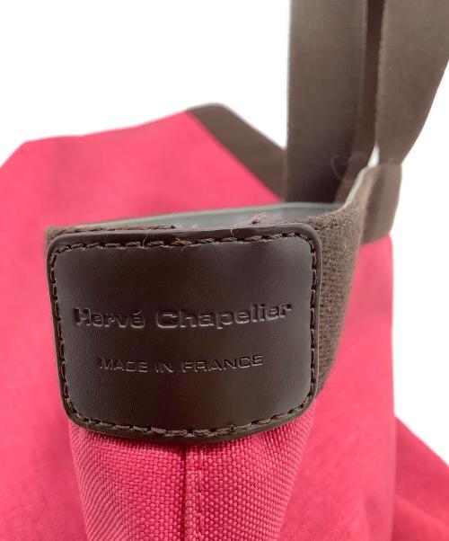 Herve Chapelier（エルベシャプリエ）Herve Chapelier (エルベシャプリエ) トートバッグ ピンクの古着・服飾アイテム