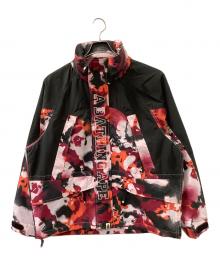 A BATHING APE（アベイシングエイプ）の古着「MAP CAMO SNOWBOARD JACKET」｜レッド×ブラック