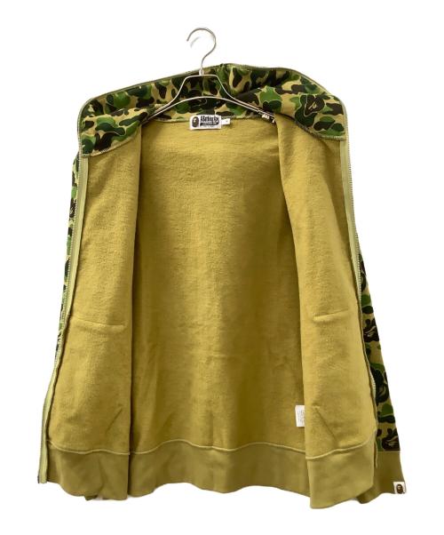 A BATHING APE（ア ベイシング エイプ）A BATHING APE (ア ベイシング エイプ) Camo Shark Full Zip Hoodie オリーブ サイズ:Mの古着・服飾アイテム