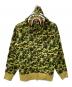A BATHING APE（ア ベイシング エイプ）の古着「Camo Shark Full Zip Hoodie」｜オリーブ
