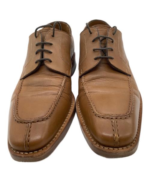 Jalan Sriwijaya（ジャランスリウァヤ）Jalan Sriwijaya (ジャランスリウァヤ) Uチップシューズ ベージュ サイズ:51/2の古着・服飾アイテム