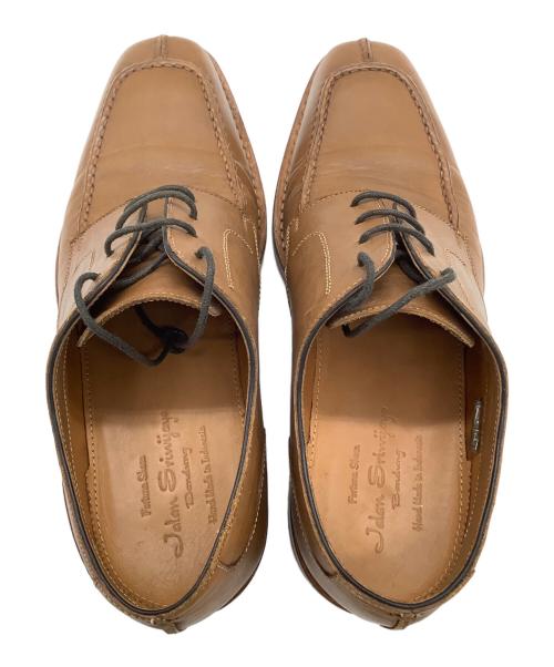 Jalan Sriwijaya（ジャランスリウァヤ）Jalan Sriwijaya (ジャランスリウァヤ) Uチップシューズ ベージュ サイズ:51/2の古着・服飾アイテム