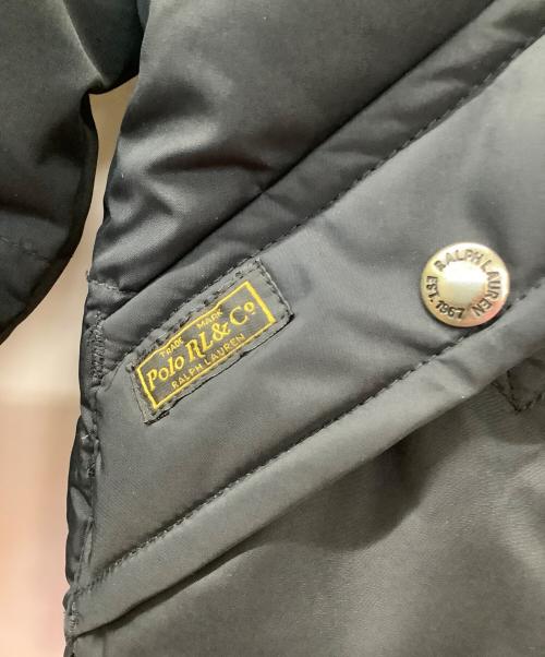 POLO RALPH LAUREN（ポロ・ラルフローレン）POLO RALPH LAUREN (ポロ・ラルフローレン) ダウンジャケット ブラック サイズ:Sの古着・服飾アイテム