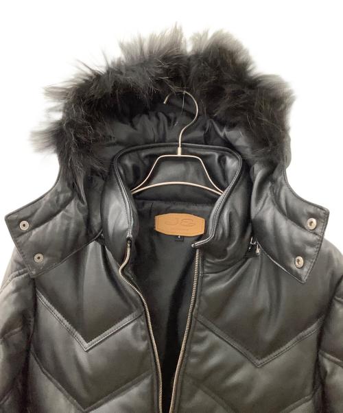 JACKROSE（ジャックローズ）JACKROSE (ジャックローズ) ラムレザージャケット ブラック サイズ:4の古着・服飾アイテム