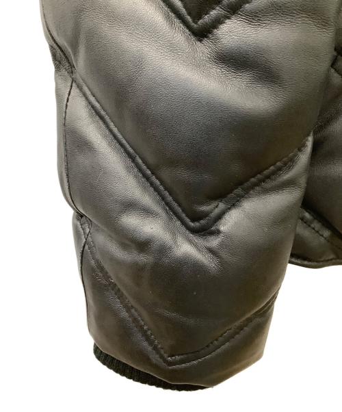 JACKROSE（ジャックローズ）JACKROSE (ジャックローズ) ラムレザージャケット ブラック サイズ:4の古着・服飾アイテム