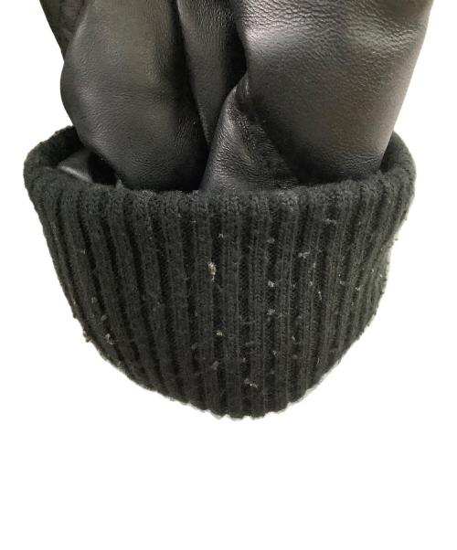 JACKROSE（ジャックローズ）JACKROSE (ジャックローズ) ラムレザージャケット ブラック サイズ:4の古着・服飾アイテム