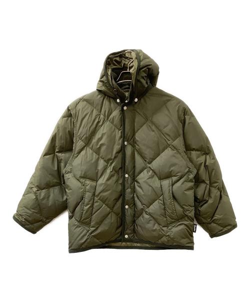 Gymphlex（ジムフレックス）Gymphlex (ジムフレックス) ダウンジャケット オリーブ サイズ:Mの古着・服飾アイテム
